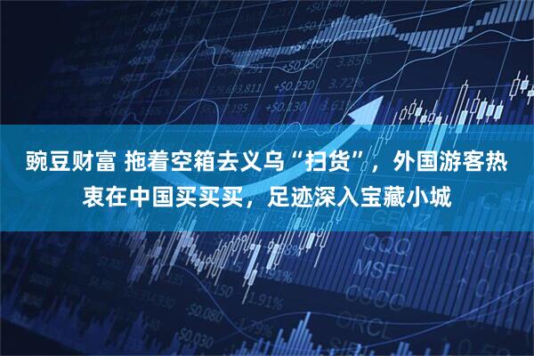 豌豆财富 拖着空箱去义乌“扫货”，外国游客热衷在中国买买买，足迹深入宝藏小城